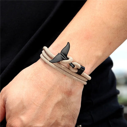 Whale Tail Bracelet